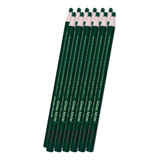 6 Glass Mate china markers (Green)